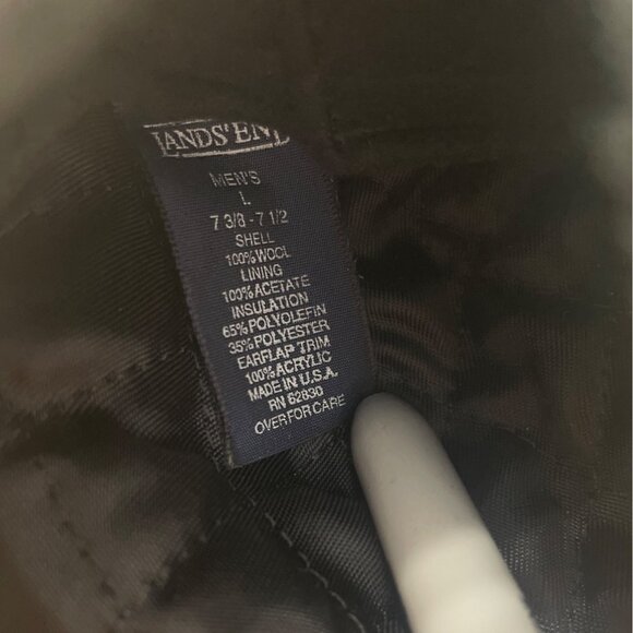 Hubertus Tiroler Loden Green\ Wool Flat Cap With Adjustable Strap - Picture 9 of 10